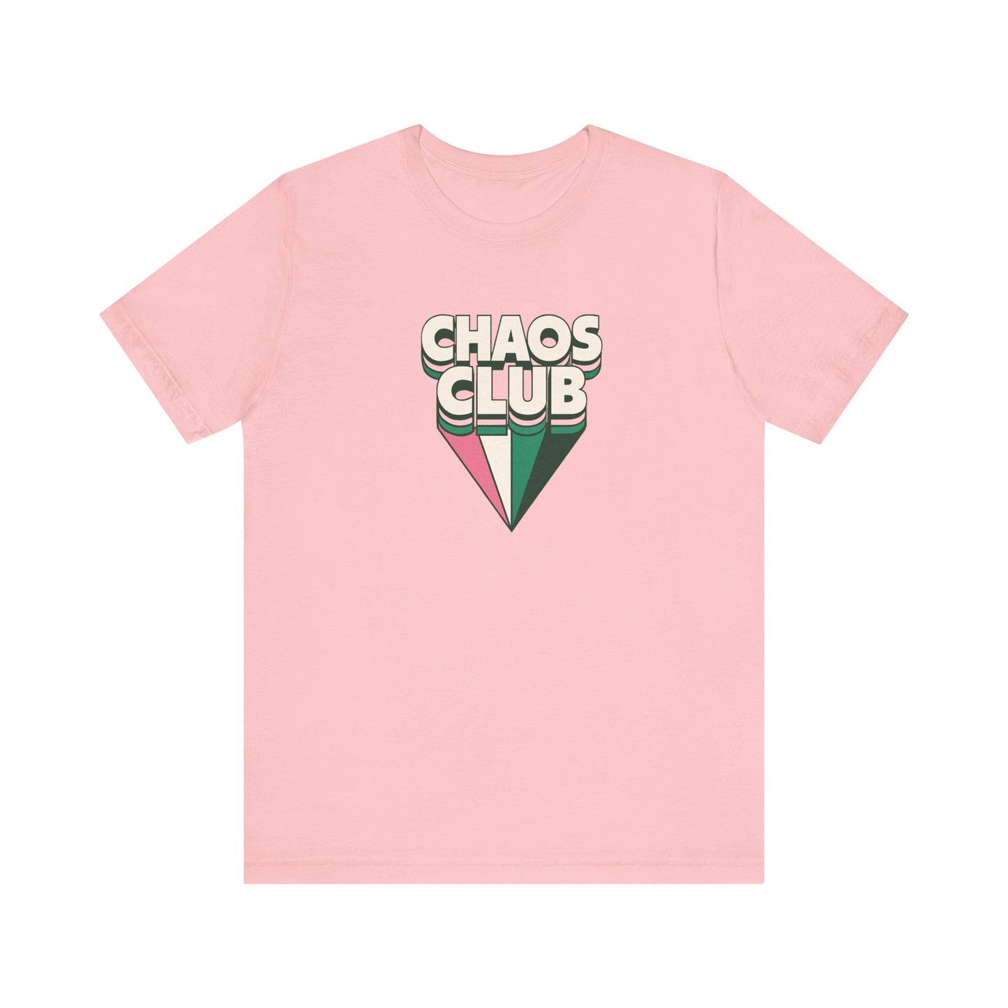 CHAOS CLUB T-shirt – retro statement til din garderobe