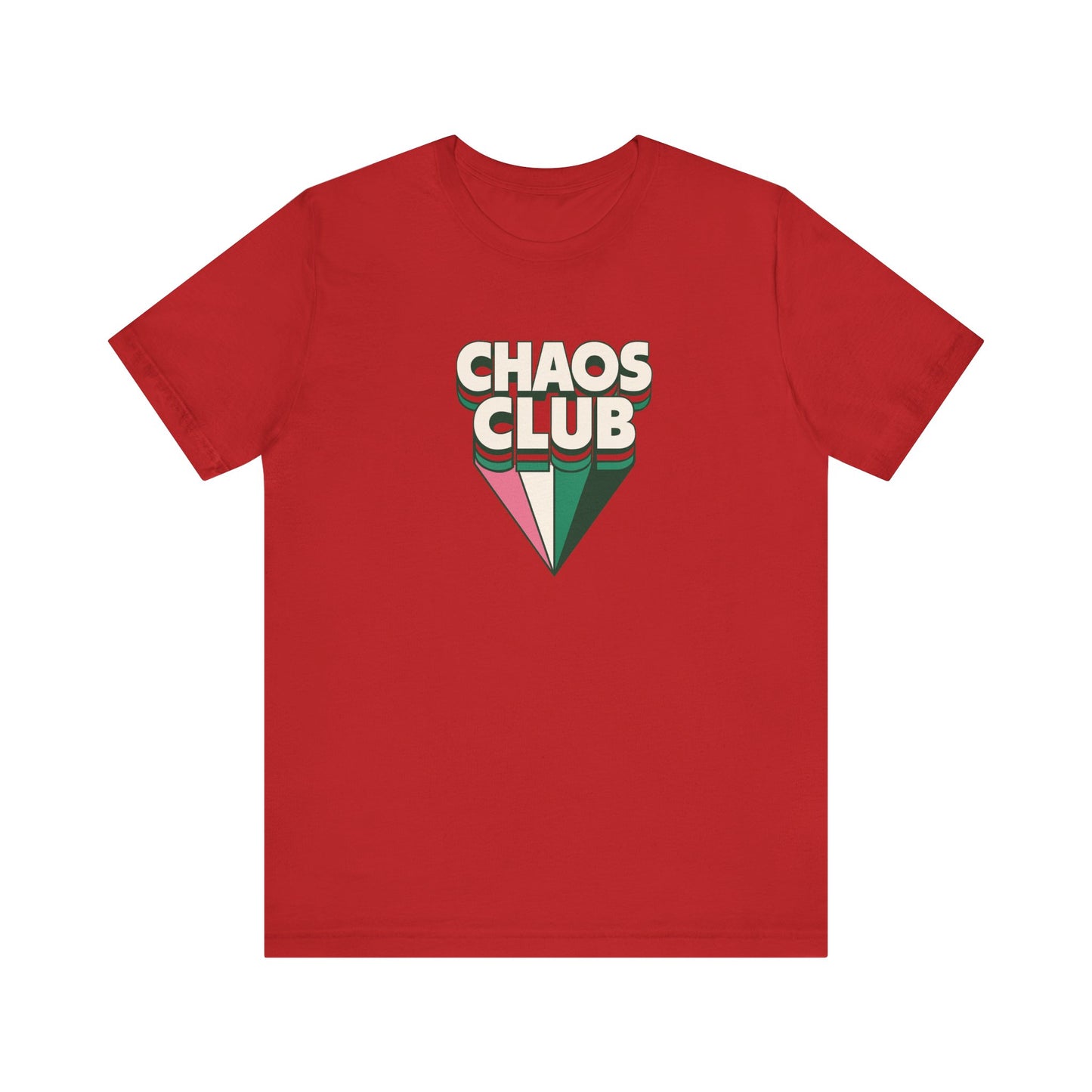 CHAOS CLUB T-shirt – retro statement til din garderobe