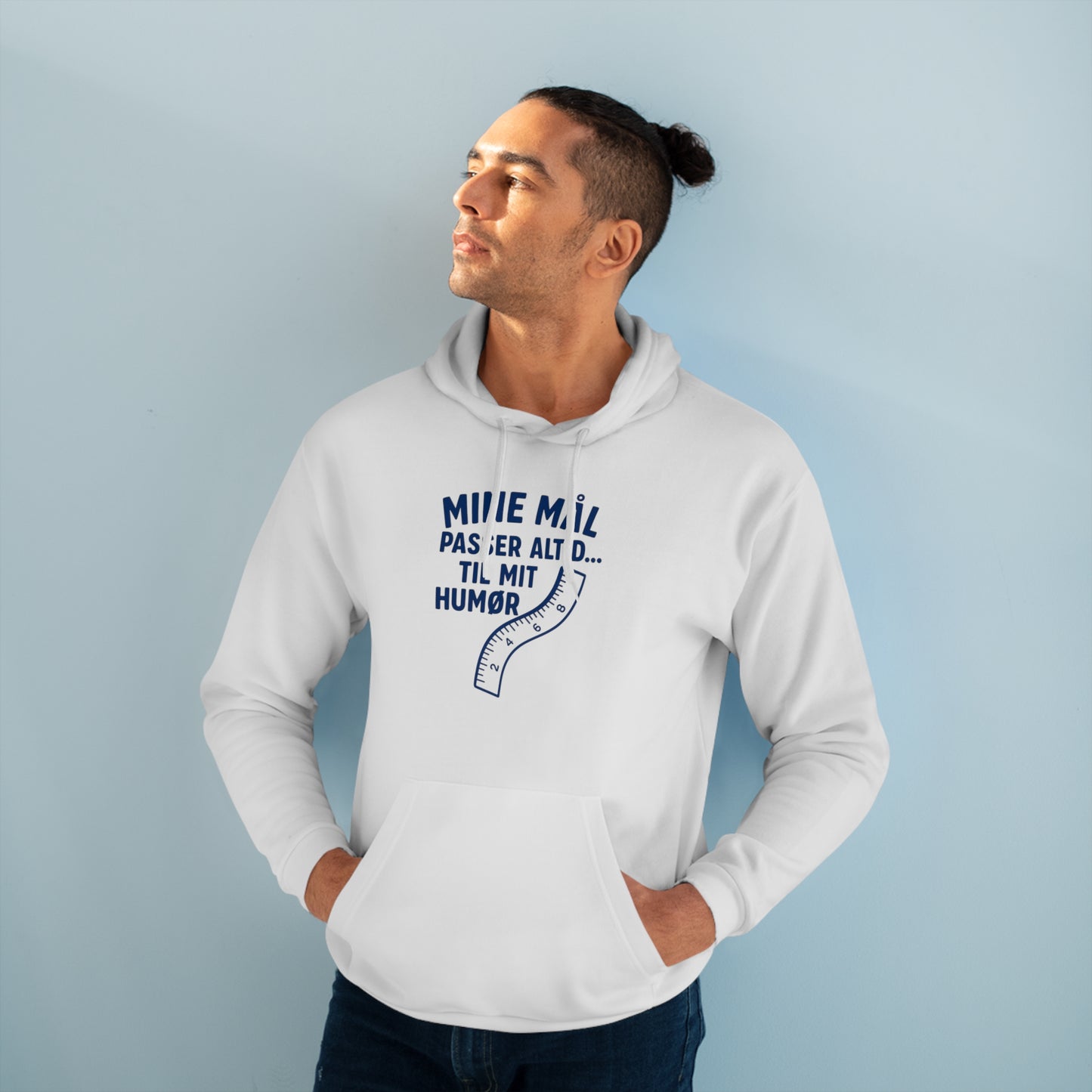 Sweatshirt – Mine mål passer altid til mit humør| Gave til en tømrer | Sjov & Unik Trøje