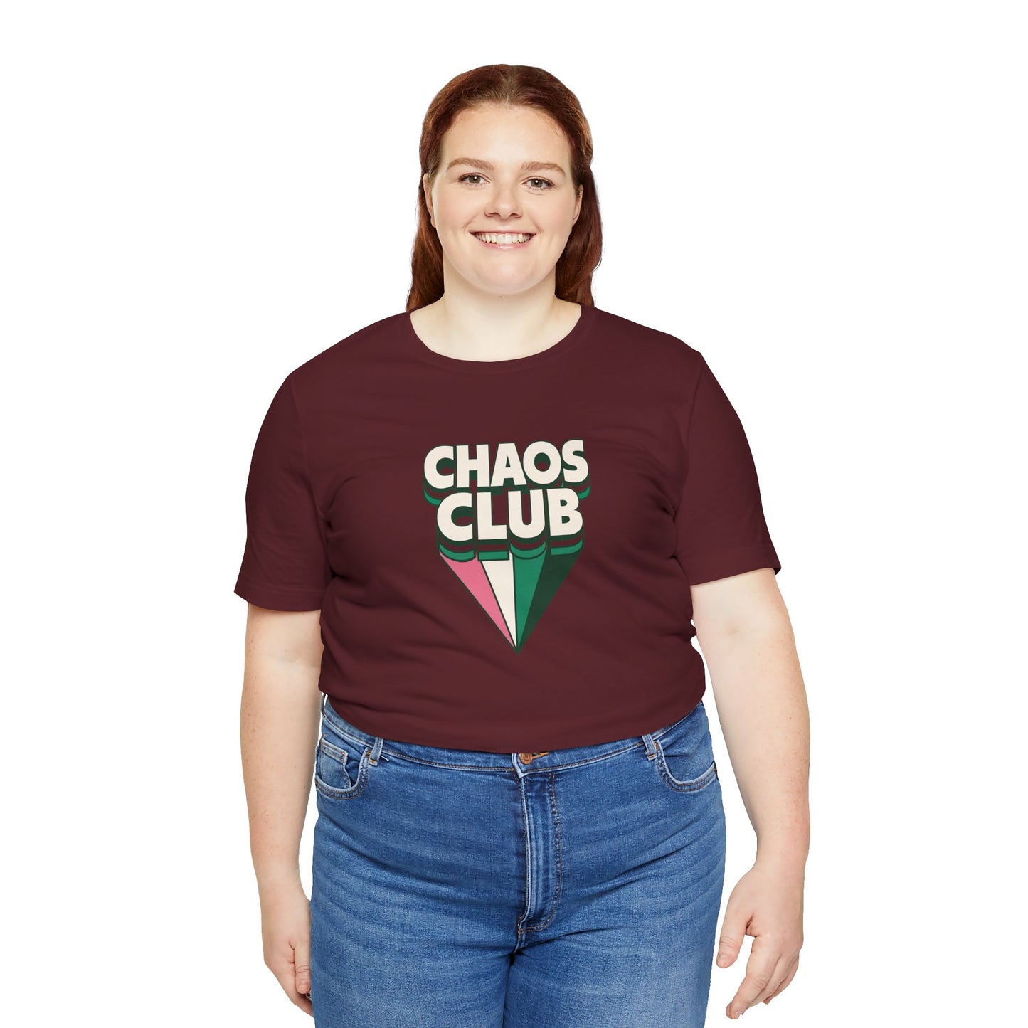 CHAOS CLUB T-shirt – retro statement til din garderobe