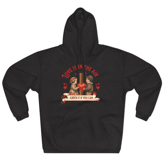 Valentinsdag Sweatshirt, Unisex Pullover, Sød Hættetrøje til Par, Gave til Hende/Ham, Hyggelig Sweatshirt