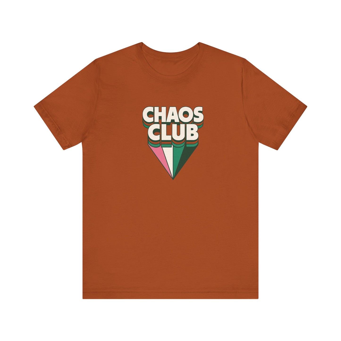 CHAOS CLUB T-shirt – retro statement til din garderobe