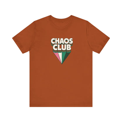 CHAOS CLUB T-shirt – retro statement til din garderobe