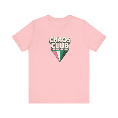 CHAOS CLUB T-shirt – retro statement til din garderobe