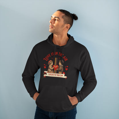 Valentinsdag Sweatshirt, Unisex Pullover, Sød Hættetrøje til Par, Gave til Hende/Ham, Hyggelig Sweatshirt