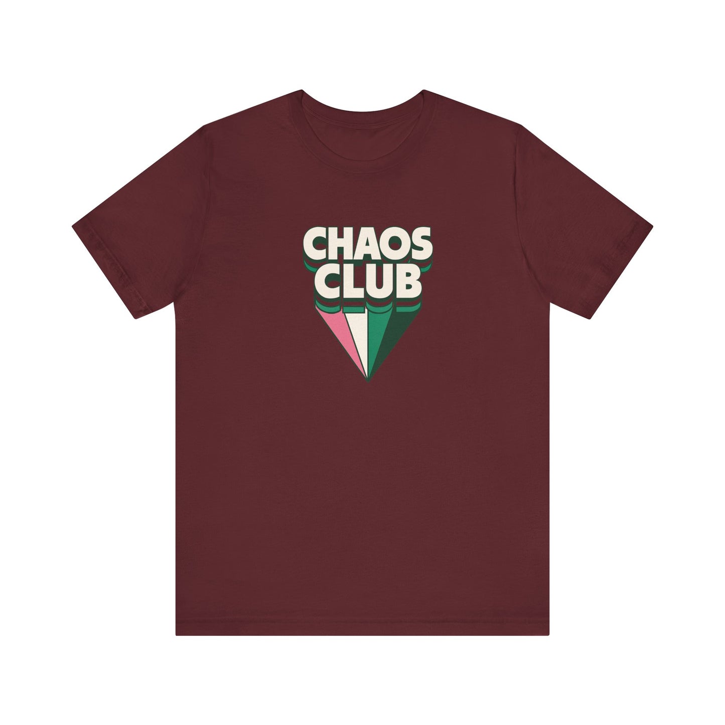 CHAOS CLUB T-shirt – retro statement til din garderobe
