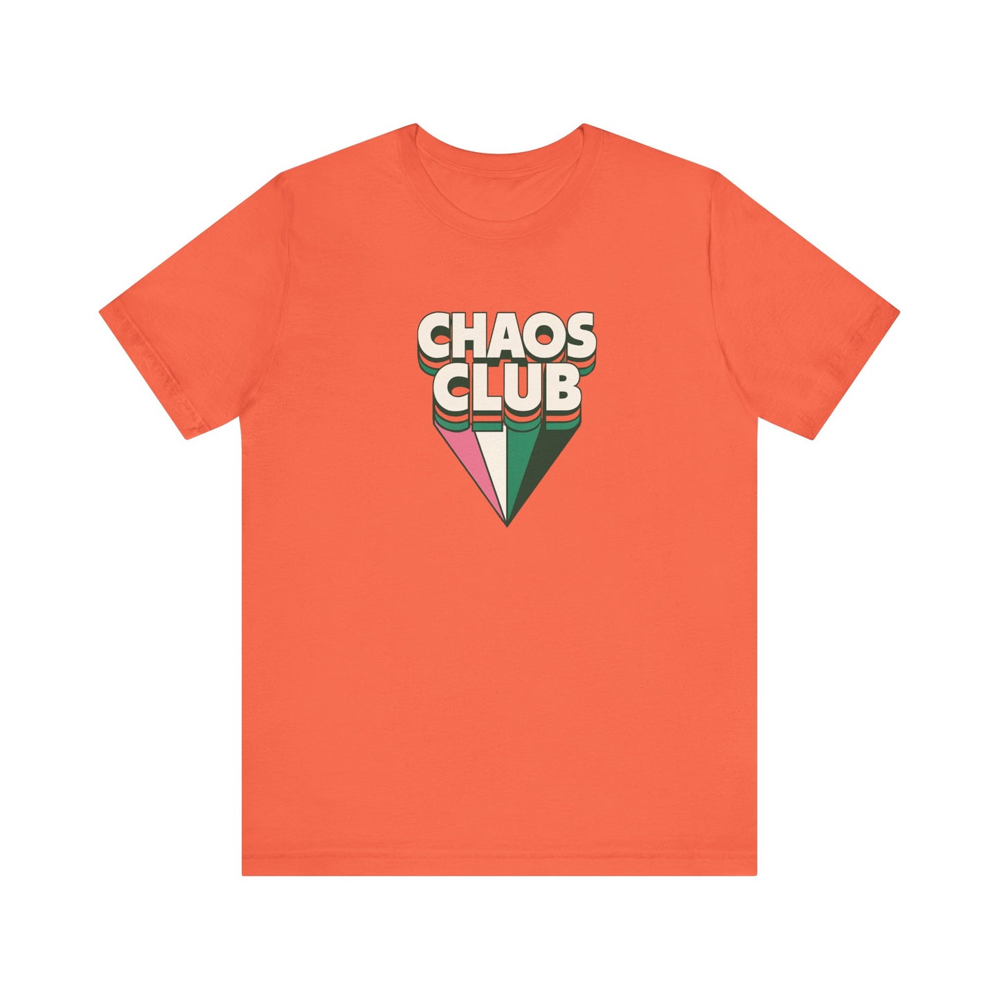 CHAOS CLUB T-shirt – retro statement til din garderobe