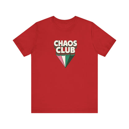 CHAOS CLUB T-shirt – retro statement til din garderobe