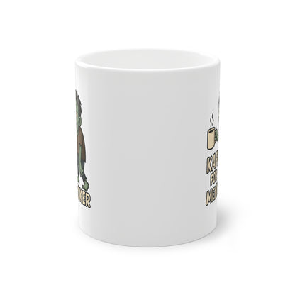 Kaffe før mennesker kaffekop | Sjov zombie kop til kaffeelskere og morgenhumør