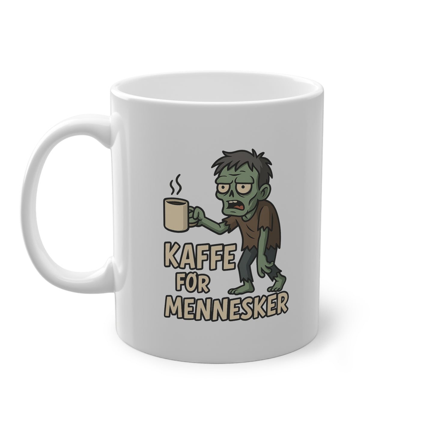 Kaffe før mennesker kaffekop | Sjov zombie kop til kaffeelskere og morgenhumør