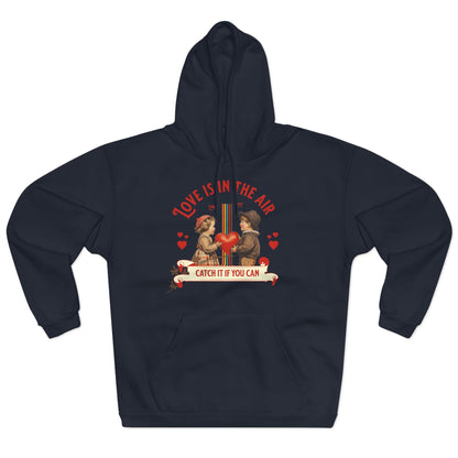Valentinsdag Sweatshirt, Unisex Pullover, Sød Hættetrøje til Par, Gave til Hende/Ham, Hyggelig Sweatshirt