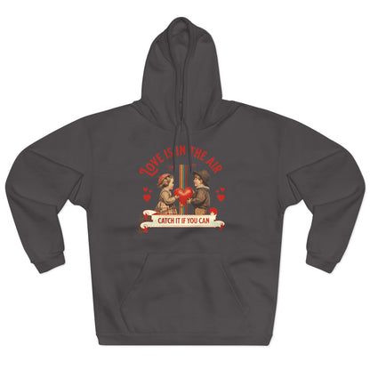 Valentinsdag Sweatshirt, Unisex Pullover, Sød Hættetrøje til Par, Gave til Hende/Ham, Hyggelig Sweatshirt