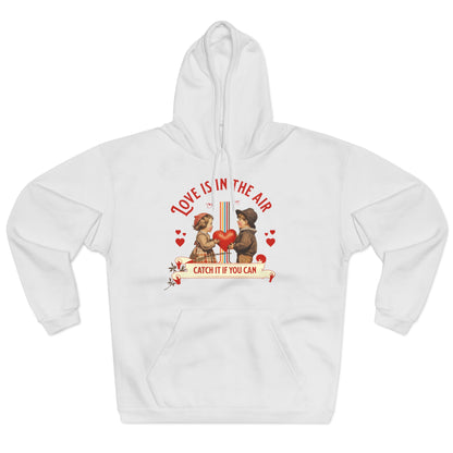 Valentinsdag Sweatshirt, Unisex Pullover, Sød Hættetrøje til Par, Gave til Hende/Ham, Hyggelig Sweatshirt
