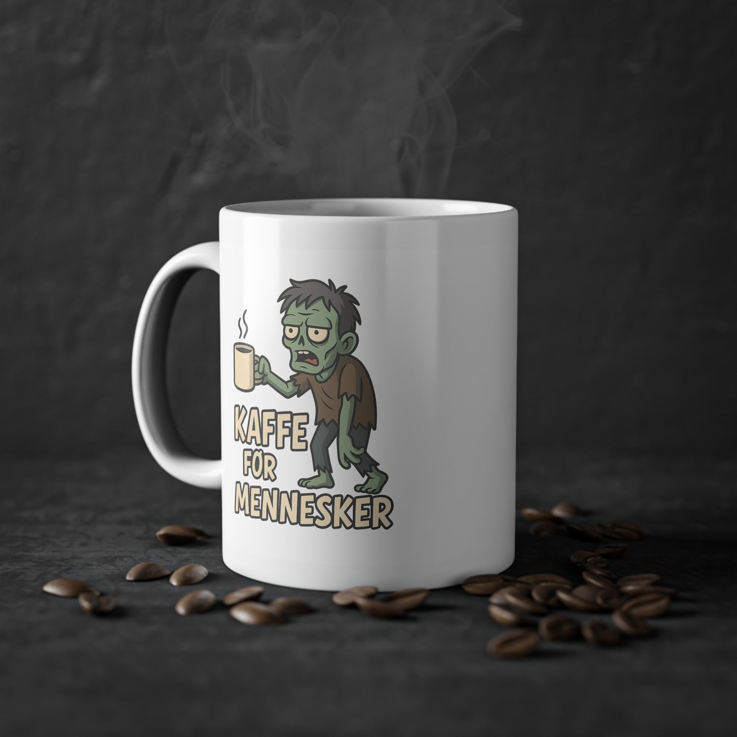 Kaffe før mennesker kaffekop | Sjov zombie kop til kaffeelskere og morgenhumør
