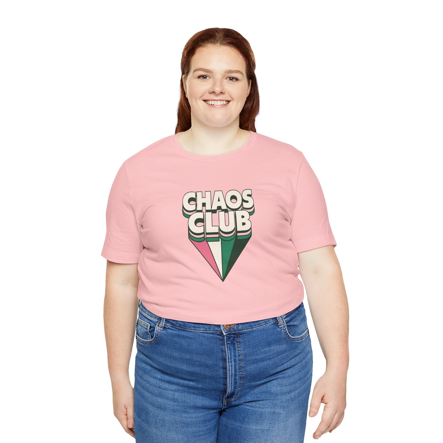 CHAOS CLUB T-shirt – retro statement til din garderobe