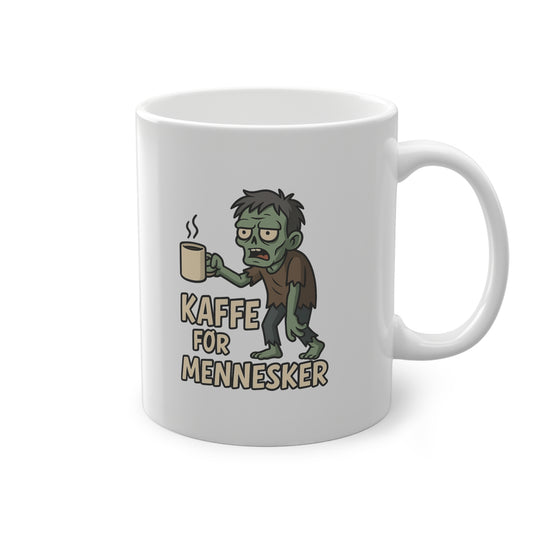 Kaffe før mennesker kaffekop | Sjov zombie kop til kaffeelskere og morgenhumør